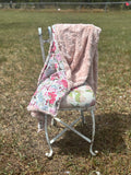Blush Blossom Blanket